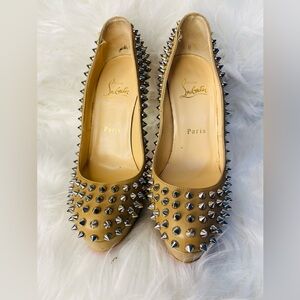 Christian Louboutin Alti Spiked Platform Pump